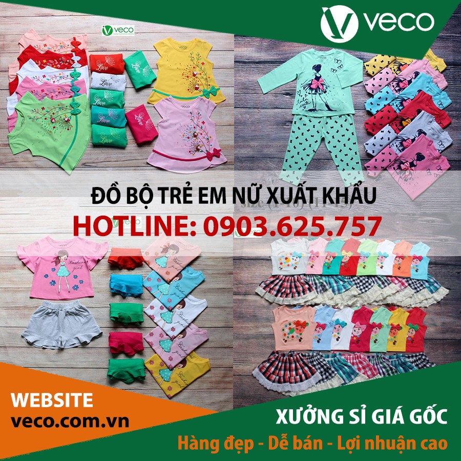 VECO-Xưởng quần áo trẻ em xuất khẩu uy tín tại Hà Nội