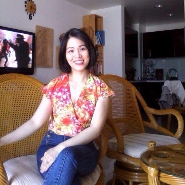 Chị Hiền bán sỉ quần áo trẻ em tại Bình Dương